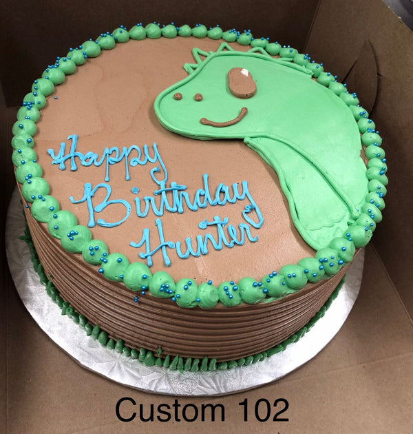 9” Custom Cake 102 - Pre-Order 72 Hours in Advance (Available for Store Pick-Up Only)