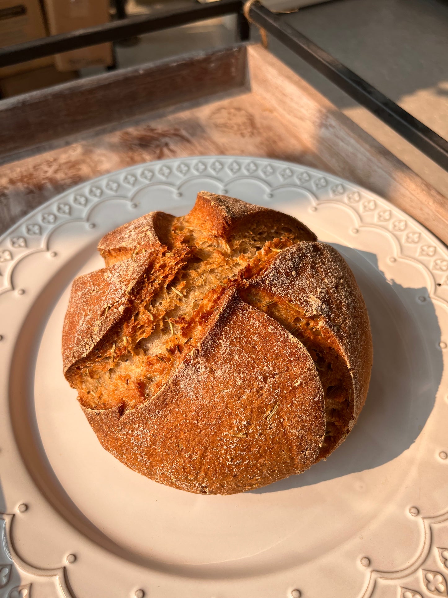 Rosemary Sourdough Bread