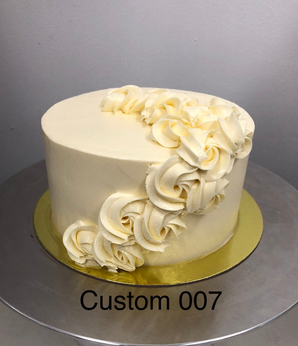 6" Custom Cake 007 - Pre-Order 72 hours In Advance (Available for Store Pick-Up Only)