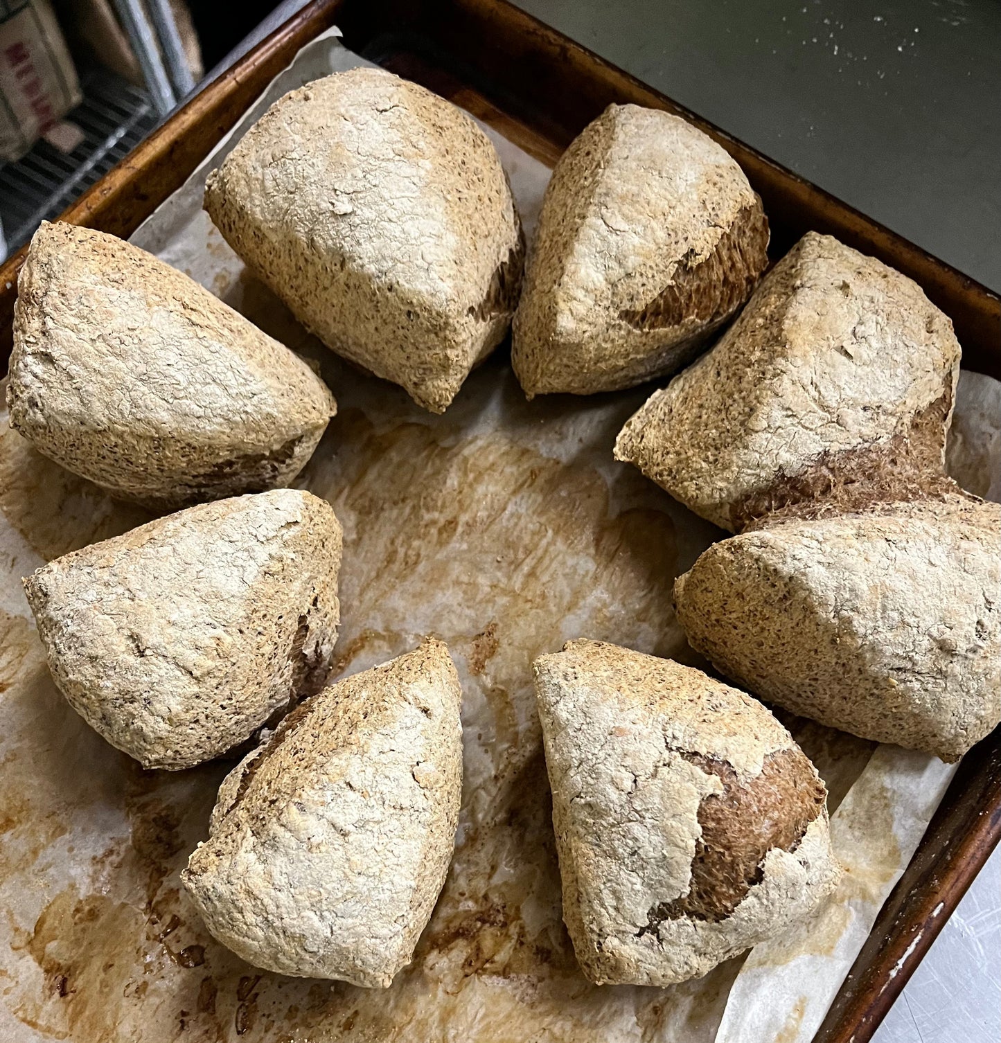 Lectin-Free Sourdough Dinner Rolls - 8 Buns (requires 72hrs notice)