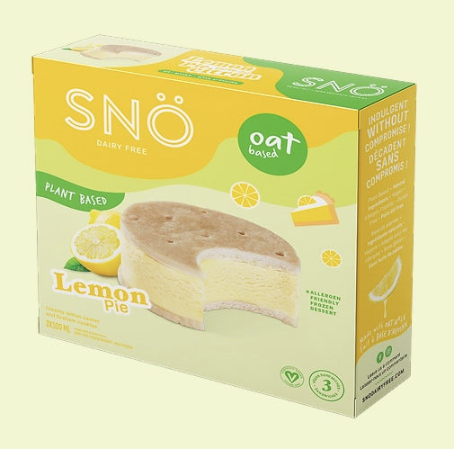 Snö Lemon Pie Sandwich ice cream (Limited Edition)