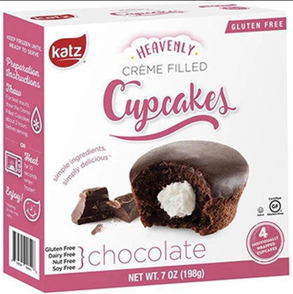 Crème Filled Chocolate Cupcakes By Katz