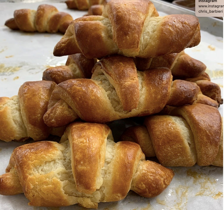 Croissants Vegan (6) - sur commande uniquement
