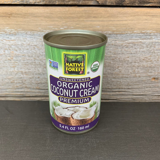 Native Forest Organic Unsweetened Coconut Cream