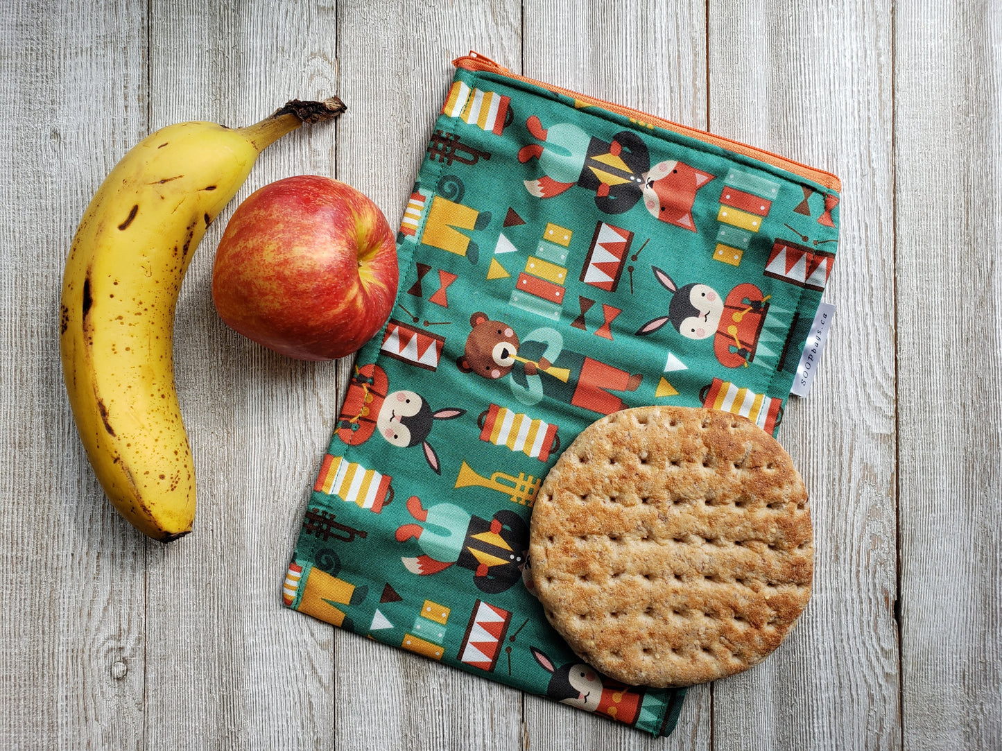 Reusable sandwich bag, Prosoft lining