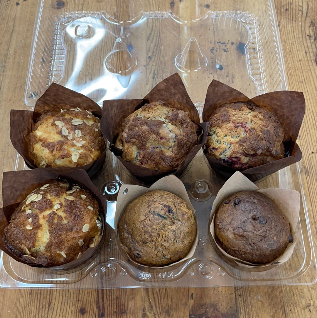 Mix Assortment of Muffins (6)