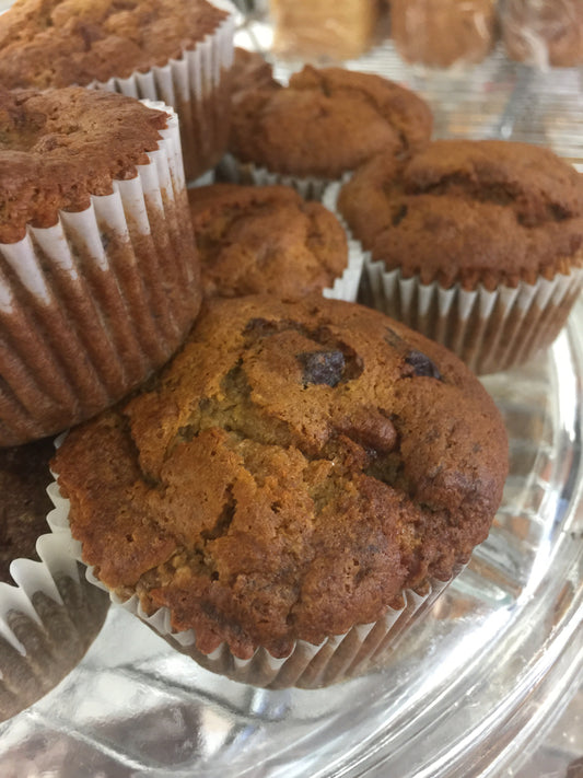 Banana Muffin With Chocolate (6)