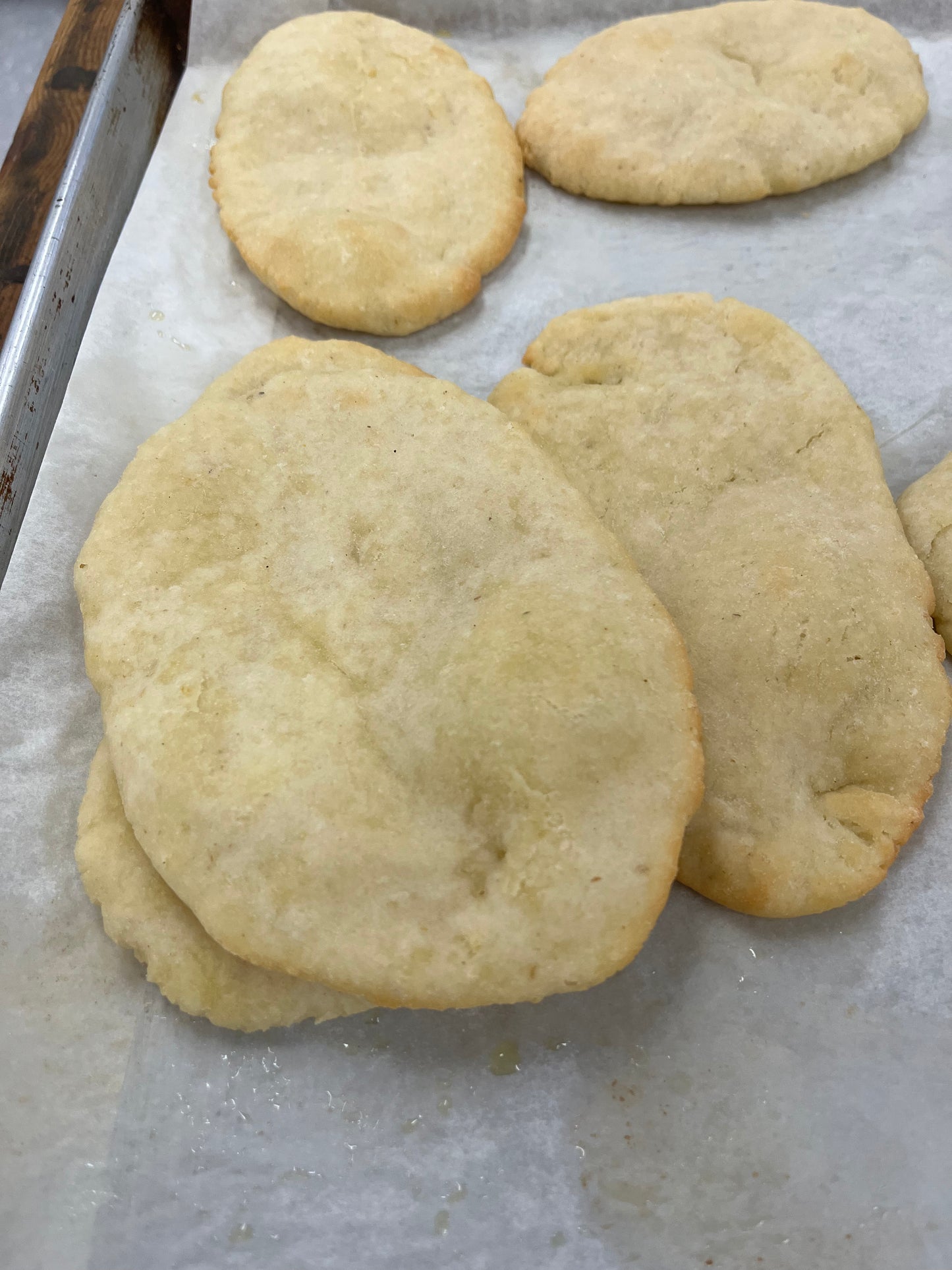 Naan Bread/Pita Bread(6) - (frozen)