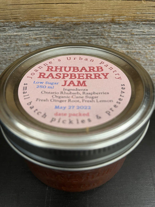 Rhubarb Raspberry Jam