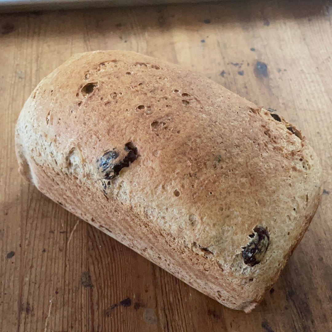 No-Rice Raisin Cinnamon Bread (2 loaves)